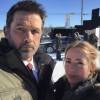 Les 4400 The set of Cardinal with Billy Campbell 